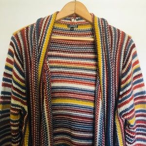 Striped Western Style Sweater